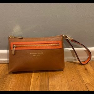Michael Kors Wristlet/Handbag/Removable Strap